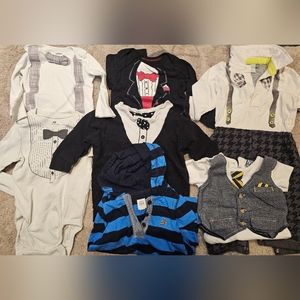 Baby boy clothing lot size 6-12 month